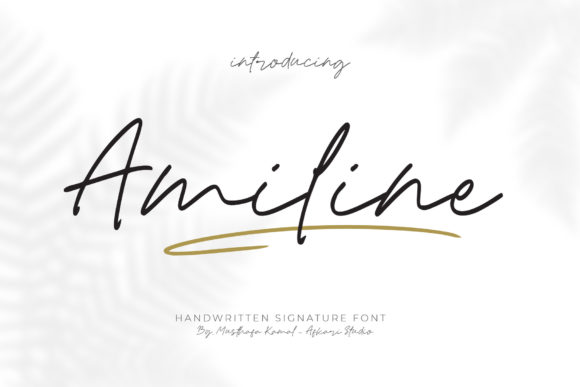 Amiline Font Review: A Beautiful Script for Creative Branding