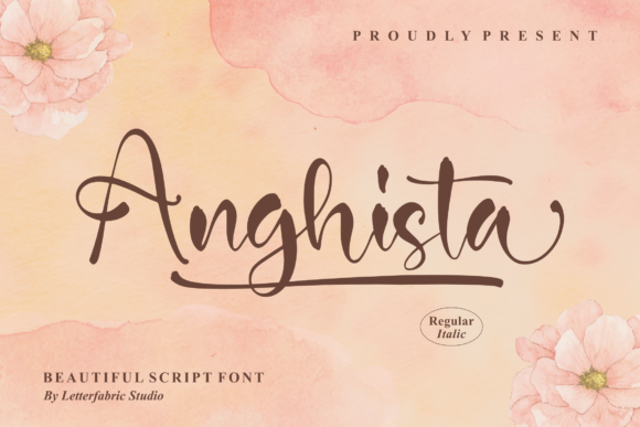 Anghista Script Font for Makers and Product Designers