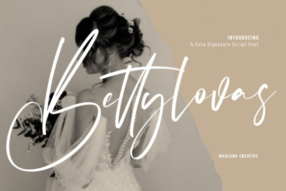 Bettylovas Font: A Stylish Script for Creative Product Makers
