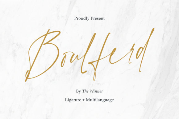 Boulferd Font Review for Creative Makers and Print Designers