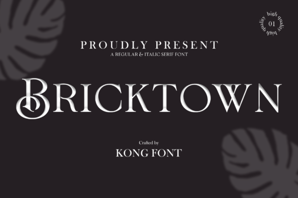 Bricktown Font for Creative Campaigns