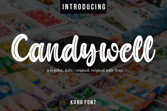 Candywell Font for Creative Web Design