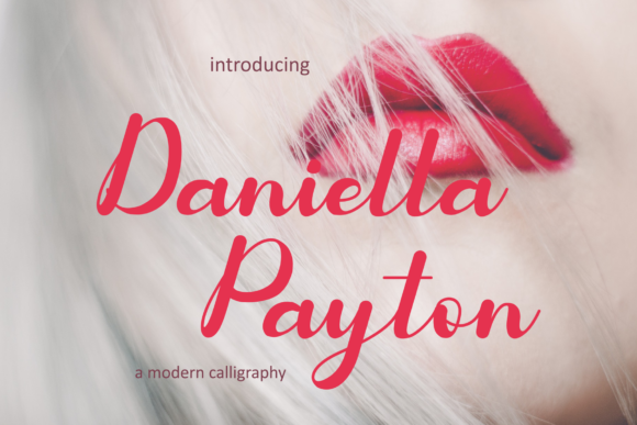 Daniella Payton Font: A Script Typeface That Elevates Branding Efforts