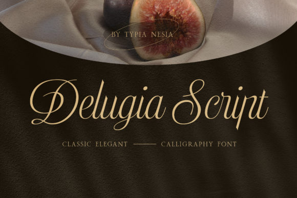 Delugia Font: Elevate Your Brand with Elegant Script Typography