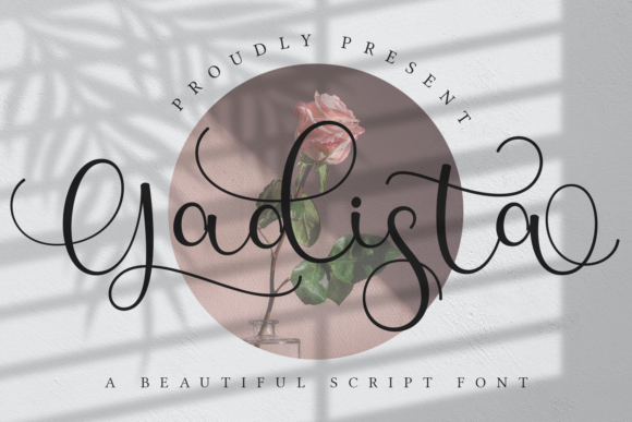 Gadista Script Font for Eye-Catching Campaign Design
