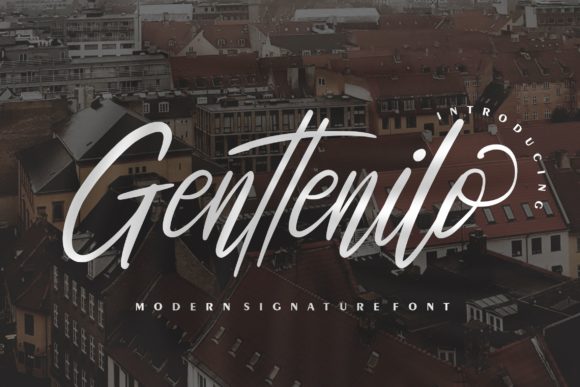 Genttenilo Script Font Review: A Delicate Choice for Creative Designers