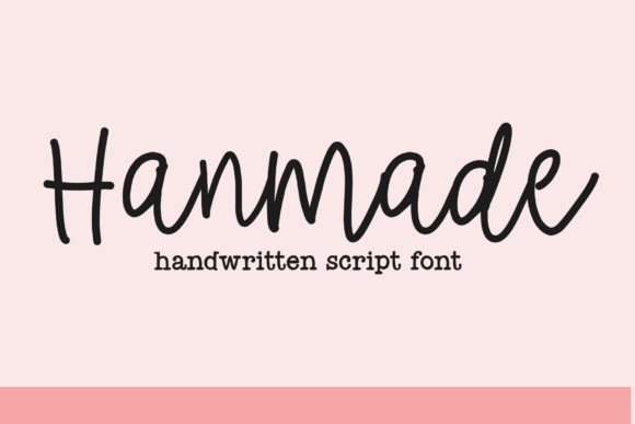 Hanmade Font: A Designer’s Go-To for Chic Branding Projects