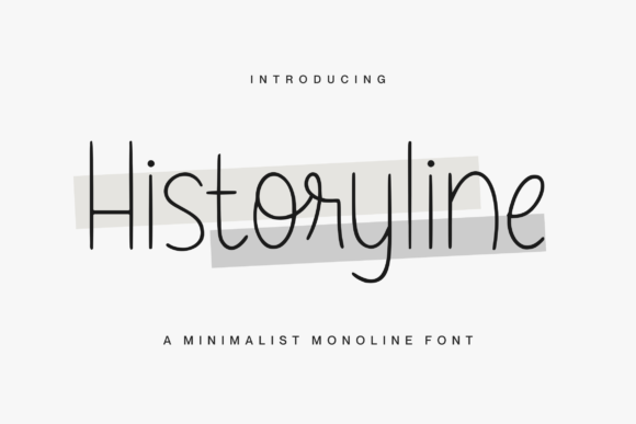 Historyline Font Adds Delicate Elegance to Branding Projects