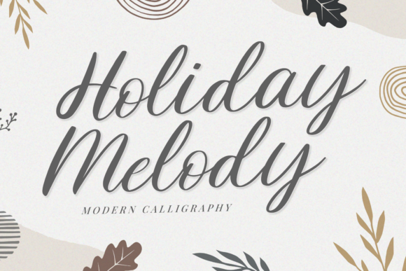 Holiday Melody Font for Creative Designers