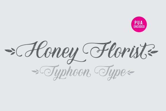 Honey Florist: A Sweet Script Font for Editorial Design