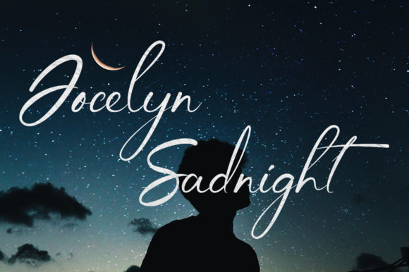 Jocelyn Sadnight Font: A Graceful Script for Editorial Design