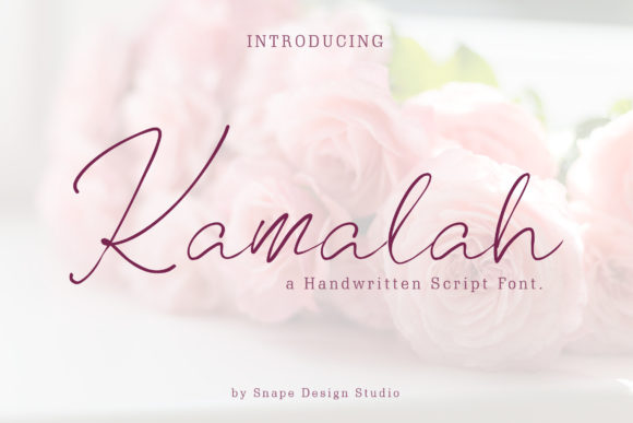 Kamalah: A Script Font That Elevates Digital Branding