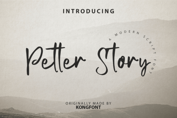 Petter Story Font Review