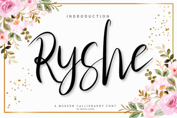 Ryshe Font: A Beautiful Script for Designers